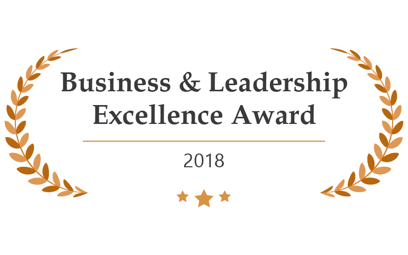 Business & Leadership Excellence Award 2018